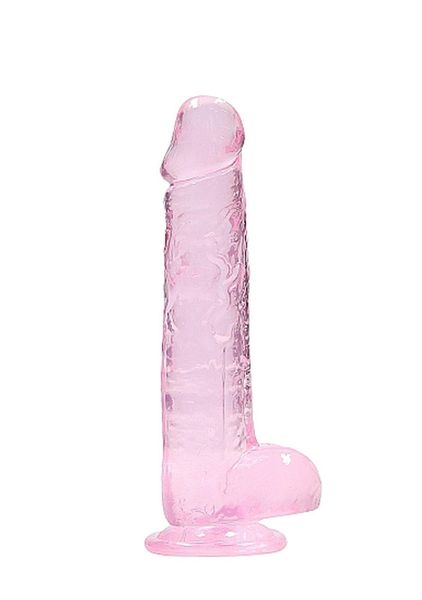 8"" / 20 Cm Realistic Dildo With Balls - Pink zdjęcie 4