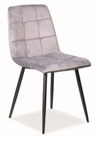 Krzesło Mello Velvet - szary Bluvel 14