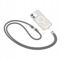 TECH-PROTECT C7S ROPE CROSSBODY STRAP CRAYON GREY/SILVER