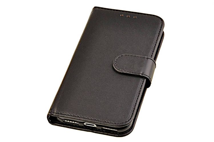 Etui portfel Cartera Book do Apple iPhone 7 / 8 / SE 2020 czarny zdjęcie 2