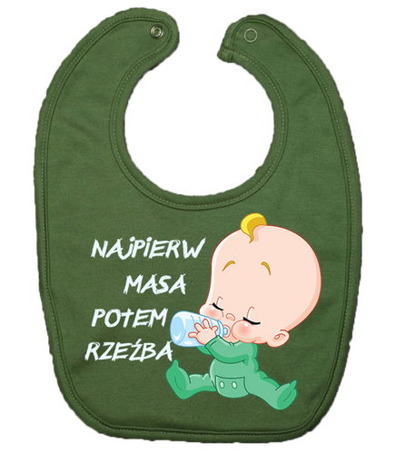 Śliniaczek Bawełniany Najpierw Masa na Arena.pl