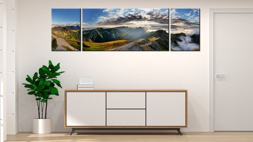 Obraz Na Płótnie 170X50 Panorama Świnicy na Arena.pl