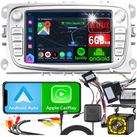 Radio samochodowe FORD MONDEO MK4 FOCUS MK2 MK3 GALAXY CarPlay Android 6GB