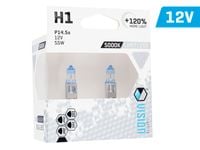 Żarówki VISION limitless white H1 12V 55W P14,5s U E4 +120%, 2 szt.
