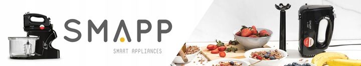 Robot ręczny ze stojakiem 580 W SMAPP CZARNY EBOOK zdjęcie 7