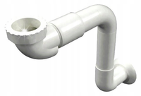 Syfon Umywalkowy Niski Suchy Flux 40 mm Excellent INNL.1219.SET.01.WH