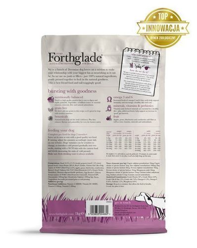 Forthglade duck & vegetables 12kg na Arena.pl