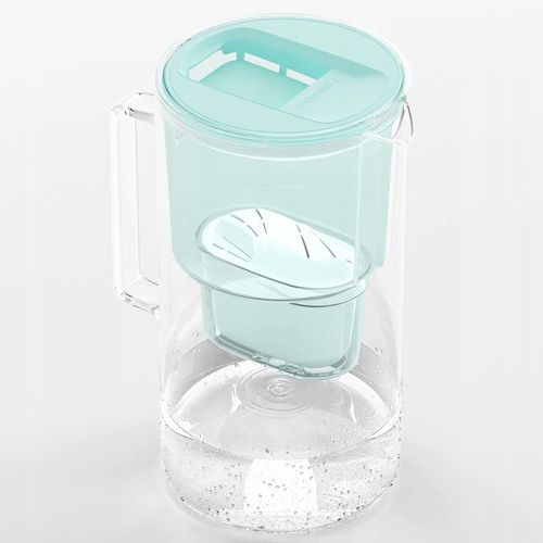 Dzbanek filtrujący szklany Wessper aquamax 3l + 10x Filtr Wessper aquamax na Arena.pl