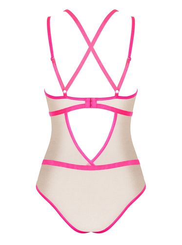 Nudelia body różowe - Obsessive L/XL na Arena.pl