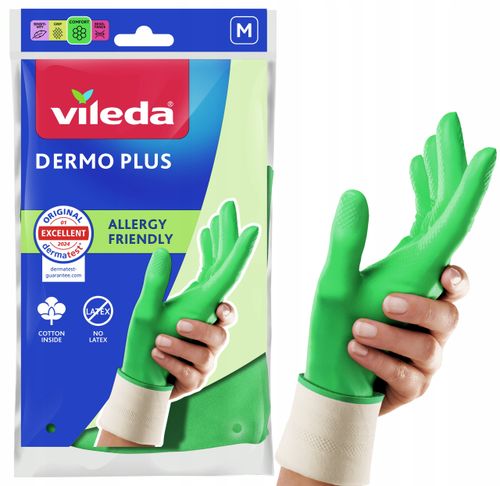 Rękawice Vileda Dermo Plus "M" na Arena.pl