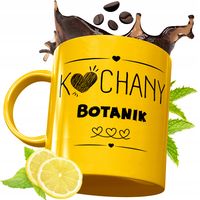 Złoty Kubek Premium Dla Botanika Na Prezent Z Nadrukiem Ze Zdjęciem