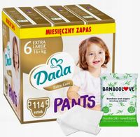 Dada Extra Care rozmiar 6 XL PANTS 16-30 kg 114szt +