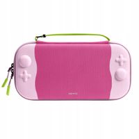 Etui na konsolę Yaxo Tahoe Cool Ed Nintendo Switch / Switch 2 Litchi Pink