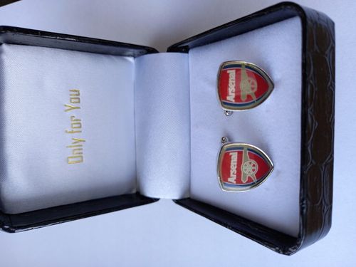 Spinki do mankietów koszuli dla kibica Arsenal na Arena.pl