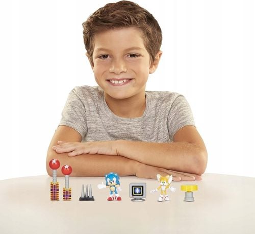 SONIC the Hedgehog Figurki Sonic i Tails diorama na Arena.pl
