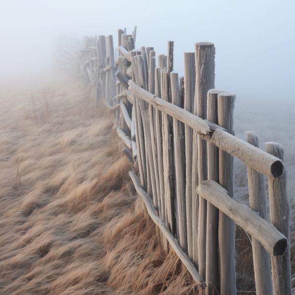 Plakat 50x50cm Mgła nad Wydmami zdjęcie 1