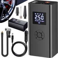 BEZPRZEWODOWA POMPKA ELEKTRYCZNA KOMPRESOR SAMOCHODOWY ROWEROWY
