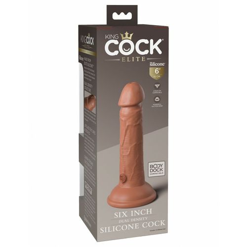 Dildo Pipedream King Cock Elite Brązowy na Arena.pl