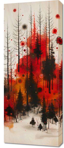 Obraz 40x100cm Światło w Mroku zdjęcie 1