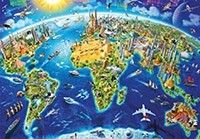 Educa Puzzle 2000 elementów, Świat na Arena.pl