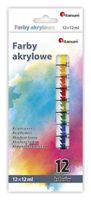 farby akrylowe w tubce 12k 12ml titanum