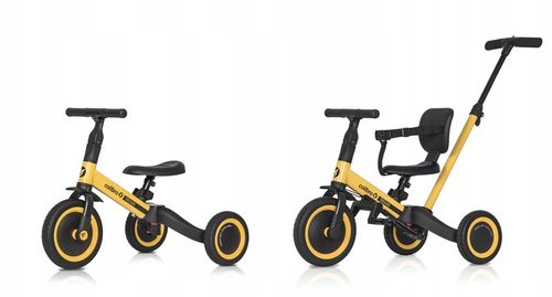 Rowerek dziecięcy TREMIX Up 6w1 banana COLIBRO na Arena.pl