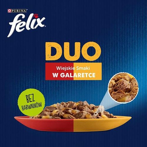 FELIX FANTASITC 44x85G DUOS DUO Podwójny smak | z NIEMIEC na Arena.pl
