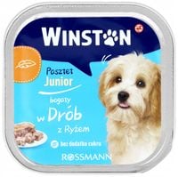 WINSTON KARMA PEŁNOPORCJOWA MOKRA DLA SZCZENIĄT Z DROBIEM I RYŻEM 150 G