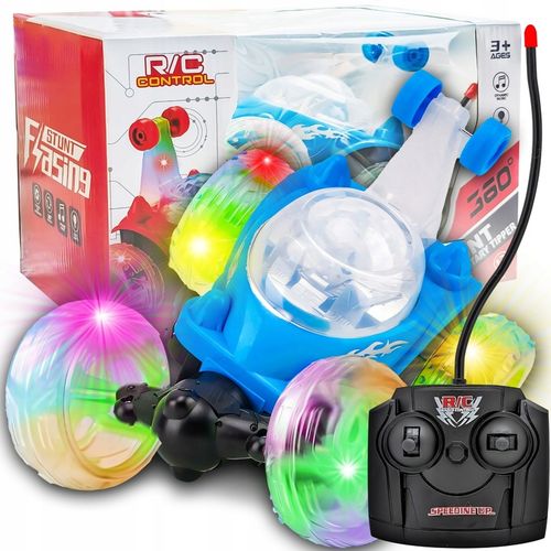 AUTO TWISTER SAMOCHÓD ZDALNIE STEROWANY AKROBATA KASKADER R/C BĄCZEK STUNT na Arena.pl