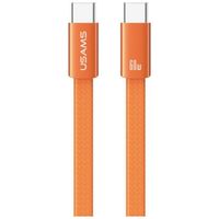 kabel usams u96 60w usb-c do usb-c 1.2m  pomarańczowy