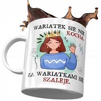 Kubek Śmieszny Zabawny Wariatek Się Nie Kocha Z Nadrukiem Ze Zdjęciem