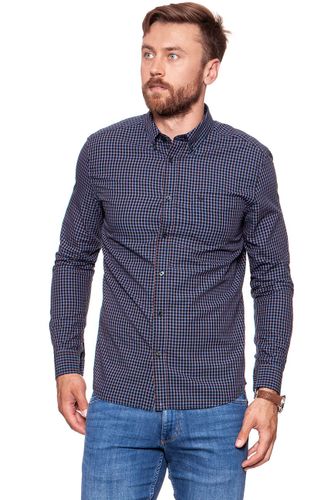 WRANGLER LS 1PKT BUTTON DOWN DEEP WATER W5874NQDF S na Arena.pl