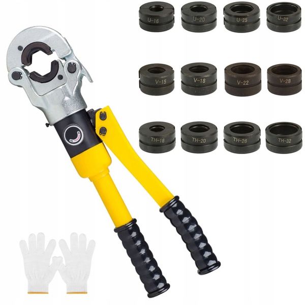 PRASKA ZACISKARKA HYDRAULICZNA DO RUR PEX (TH+U+V) zdjęcie 3