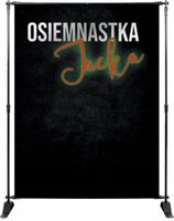 TŁO ścianka FOTO urodziny NEON + imię