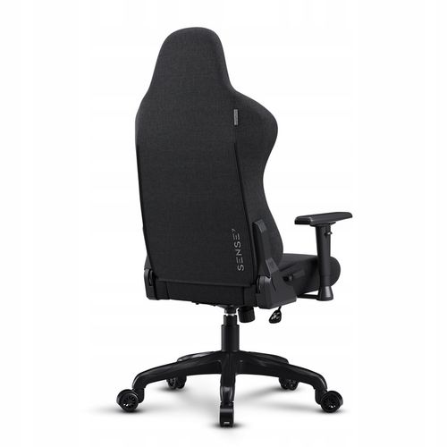 Fotel Gamingowy Materiałowy Obrotowy Biurowy Krzesło Gracza Kubełek Sense7 na Arena.pl