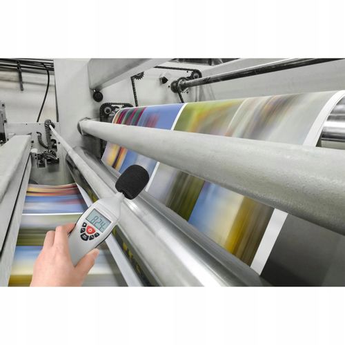 Decybelomierz MIERNIK dźwięku SONOMETR 130 dB 8 kHz VOLTCRAFT na Arena.pl