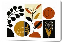 Obraz 100x70cm Kolaż Botaniczny