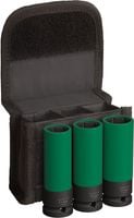 zestaw kluczy nasadowych 1/2'' xl pro s 3szt. - b 2608003033