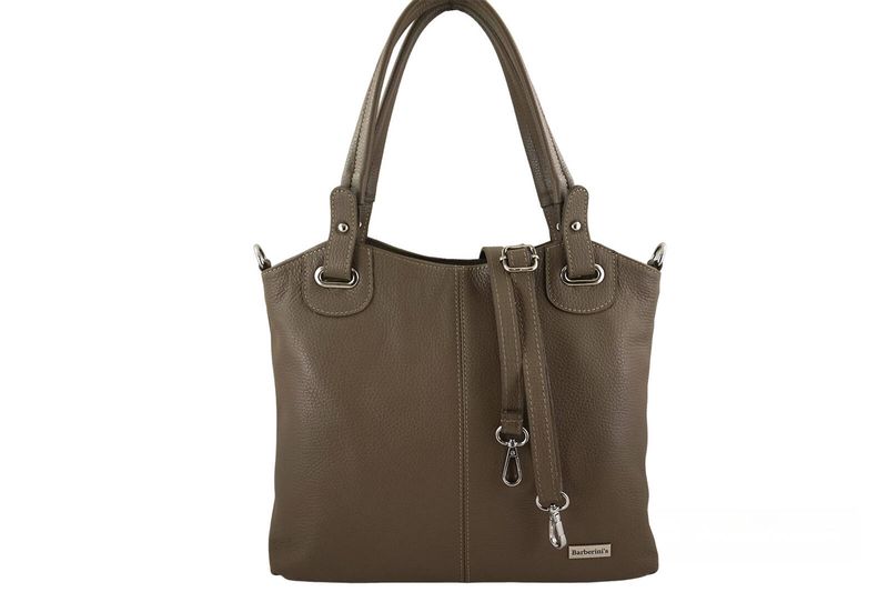 Codzienna duża torebka damska - Beżowa ciemna zdjęcie 2