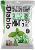Cukierki śmietankowe o Smaku Miętowym bez Cukru Diablo, 75g