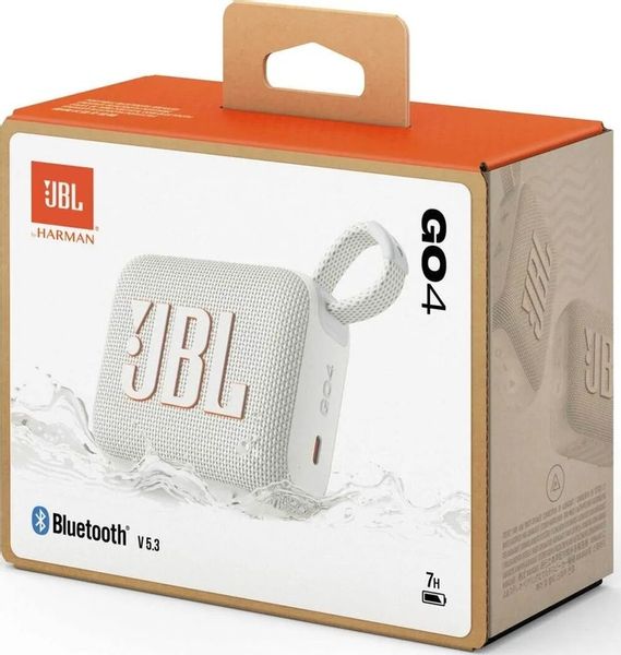 Głośnik mobilny JBL Go4 Biały zdjęcie 7