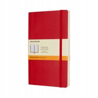 NOTES CLASSIC 13X21 LINIA - CZERWONY MOLESKINE