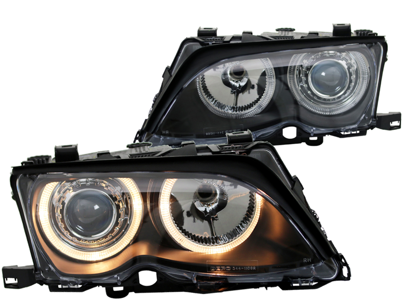 LAMPY REFLEKTORY Do BMW E46 OD 2001 DO .2005 Rok RINGI SEDAN / TOURING zdjęcie 2