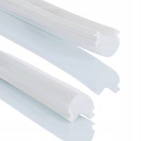 Neon Frez 8mm Mleczny Osłona Osłonka do Napisów Neon LED Silikon 10x9mm