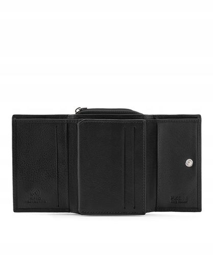 Portfel Damski Skórzany Na Prezent Mały RFID PUCCINI Czarny CO1936-1 na Arena.pl