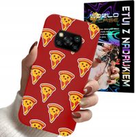 ETUI CASE DO XIAOMI POCO X3 - PIZZA DAMSKIE WZORY PĄCZKI PIANKI PLECKI