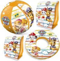 Rękawki Koło +Piłka Plażowa Dla Dziecka Psi Patrol