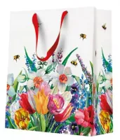 Torebka Prezentowa Łąka Z Pszczołami, Średnia