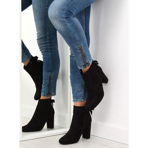 Botki na obcasie czarne E5120 Black r.37 na Arena.pl