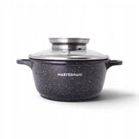 Garnek marmurkowy 16 cm, 1,5 L z pokrywką i systemem Aroma Knob